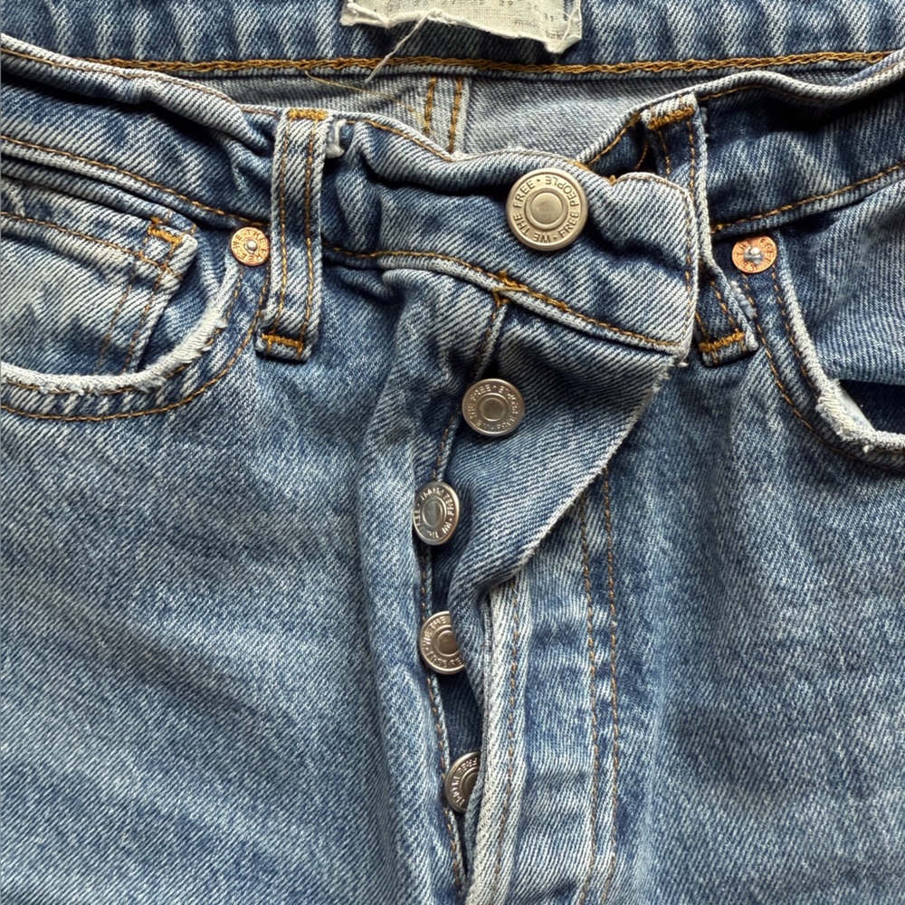 Free People Light Blue Skinny Jeans - Picture 5 of 11
